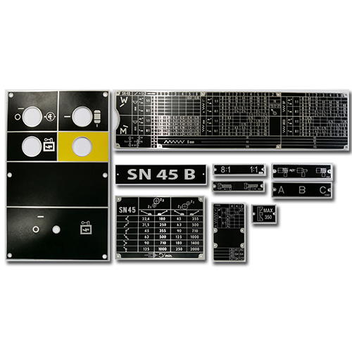 Set of labels SN45B